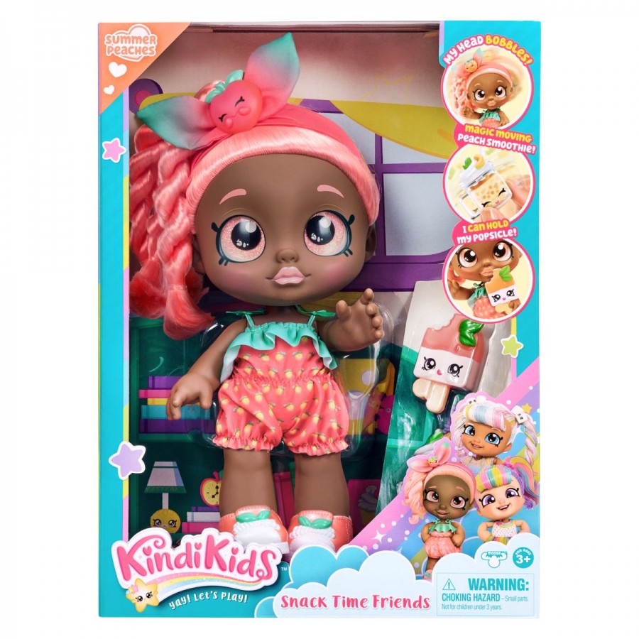 Kindi Kids Series 2 Snack Time Friends Summer Peaches