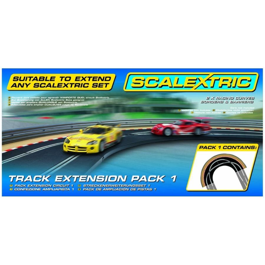 Scalextric Slot Car Track Extension Pack 1