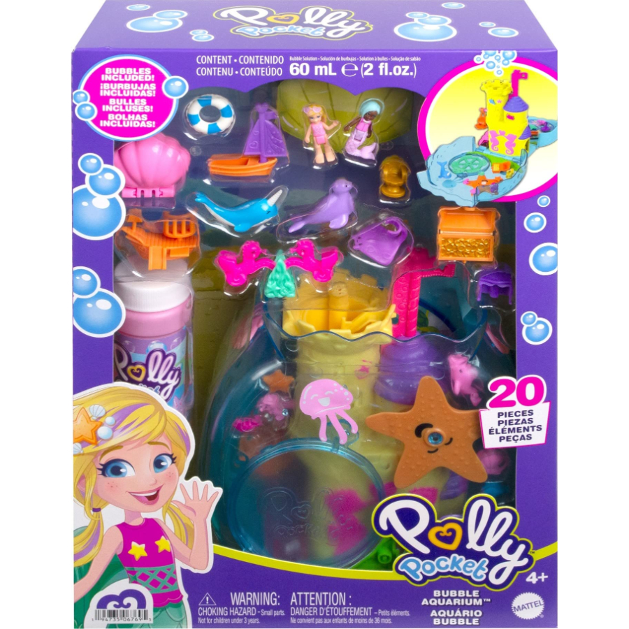 Polly Pocket Bubble Aquarium Playset