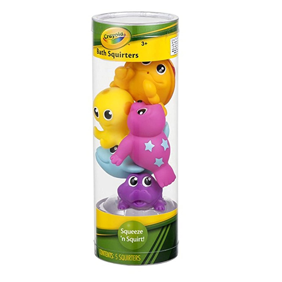 Crayola Bath Squirters 5 Pack In Tube