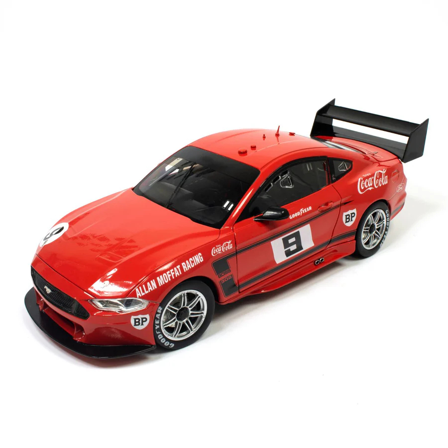 Biante Diecast 1:18 Allan Moffat 2019 Ford Mustang GT Supercar 1969 Coca Cola Livery