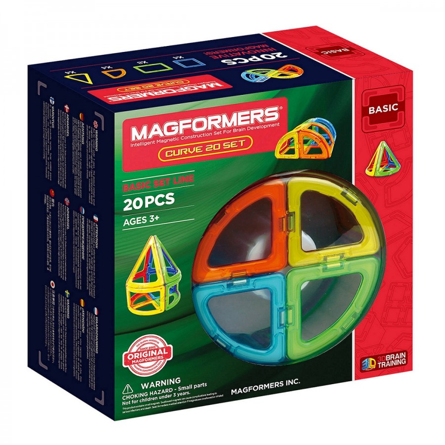 Magformers Curve Set 20 Piece