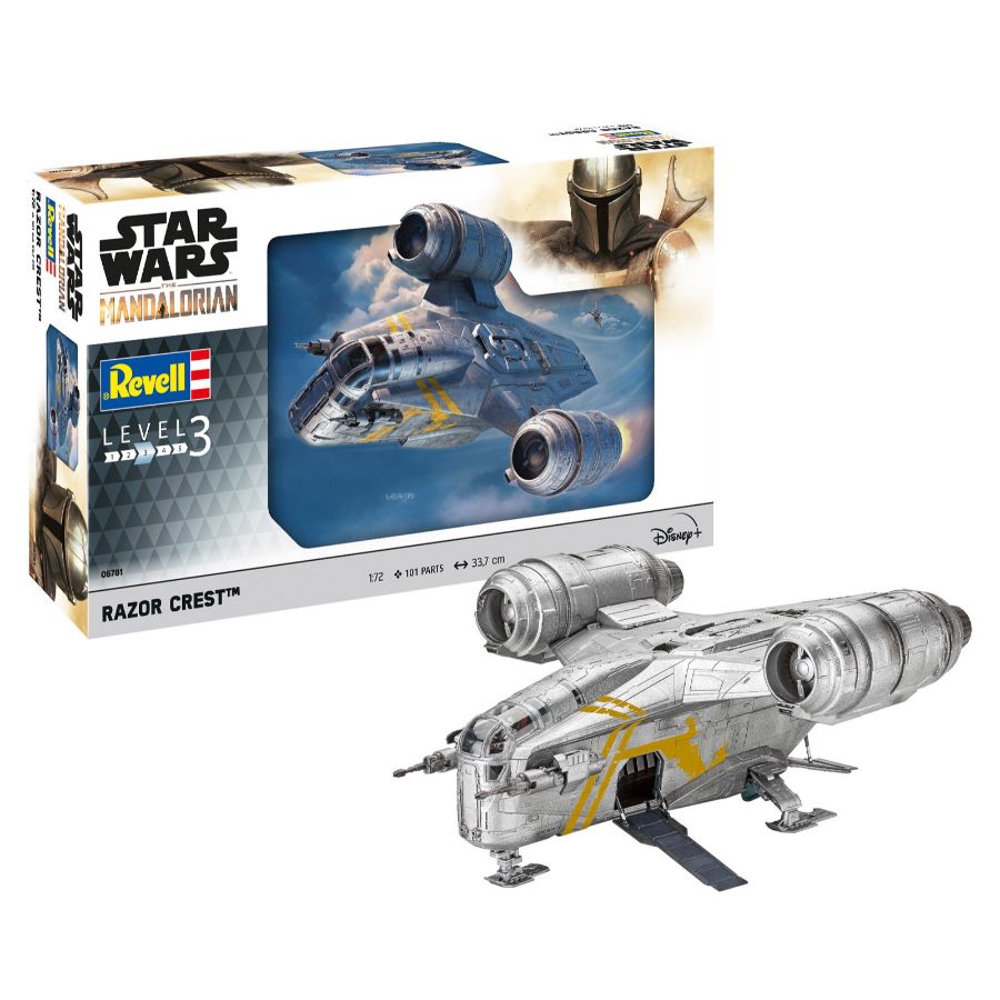 Revell Model Kit Star Wars 1:72 The Mandalorian Razor Crest