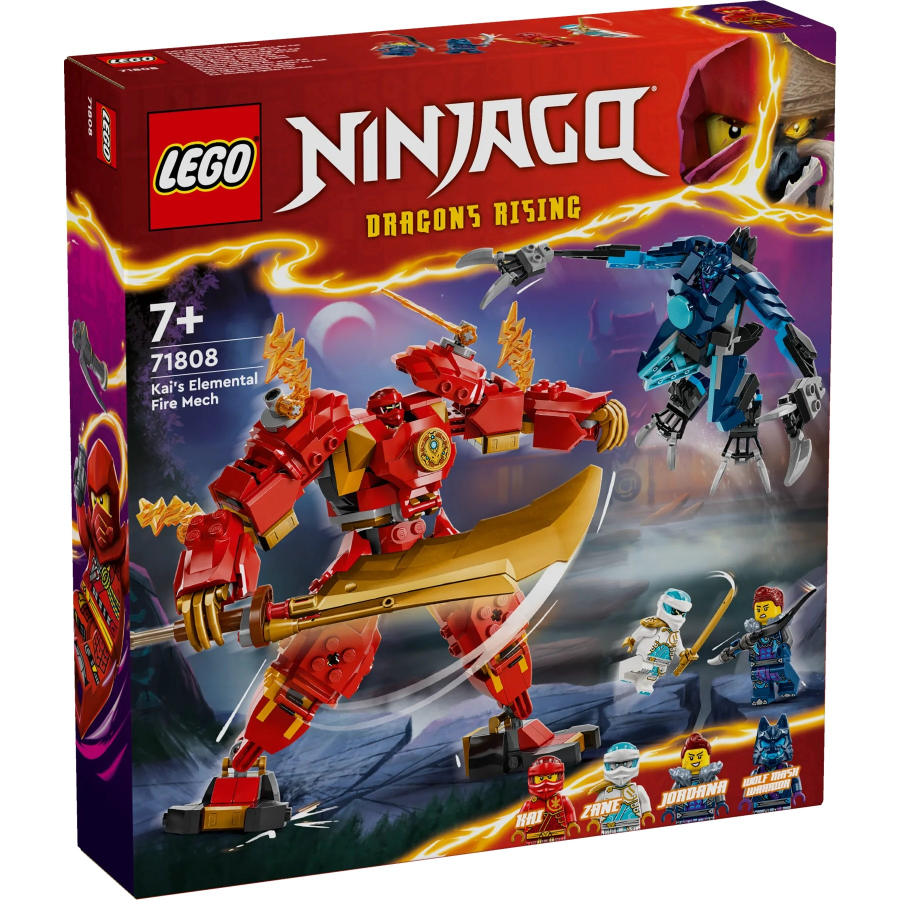 LEGO NINJAGO Kais Elemental Fire Mech