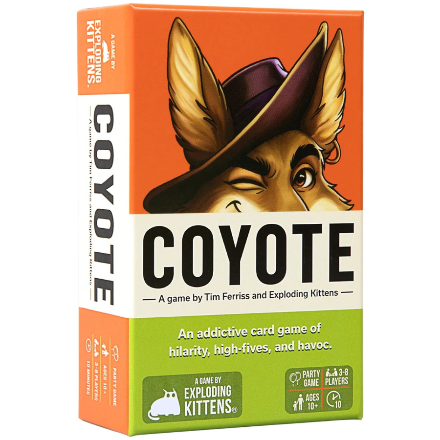 Coyote Card Game By Exploding Kittens