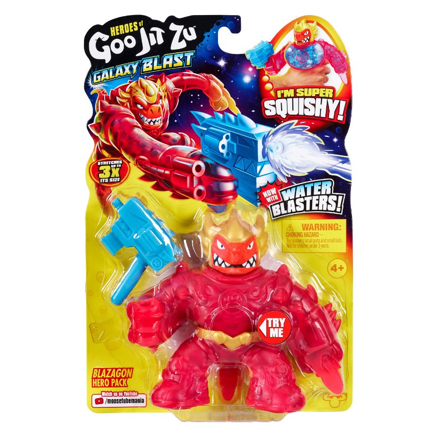 Heroes Of Goo Jitzu Series 6 Galaxy Blast Hero Pack Assorted