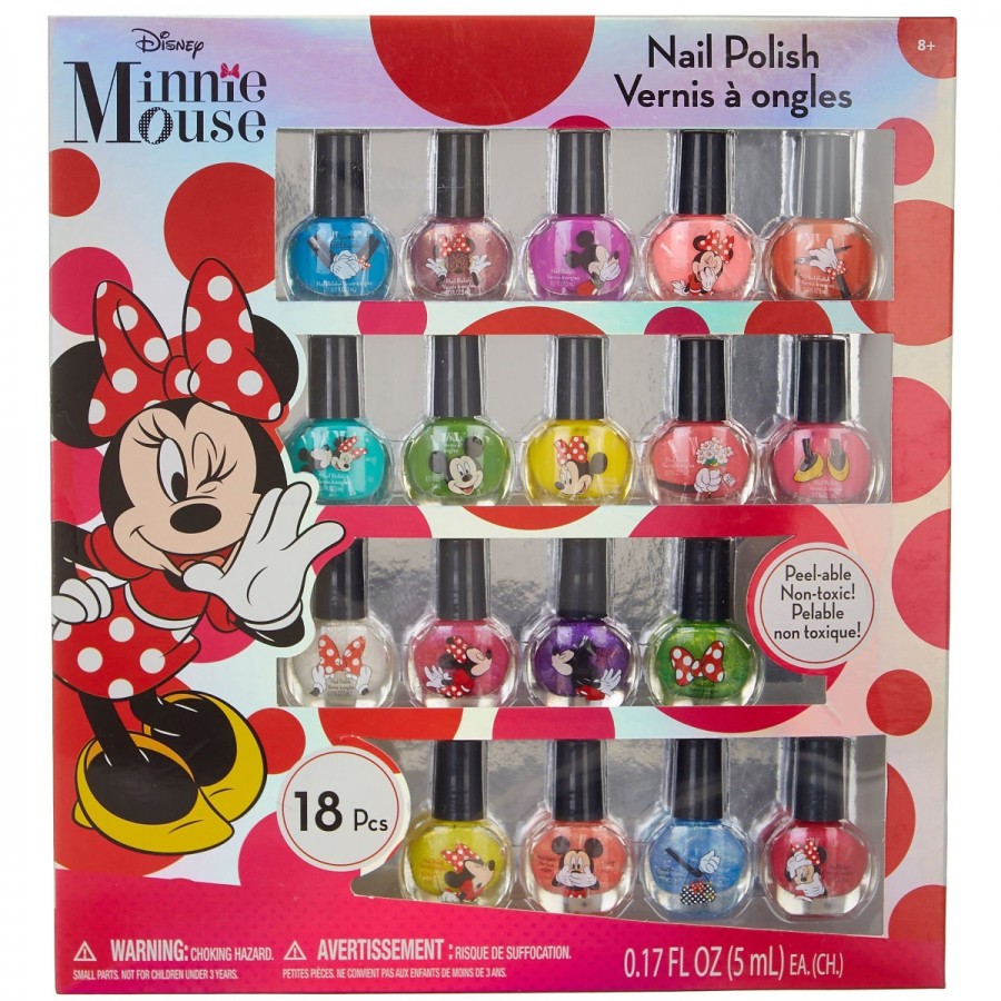 Minnie Nail Polish 18 Pack
