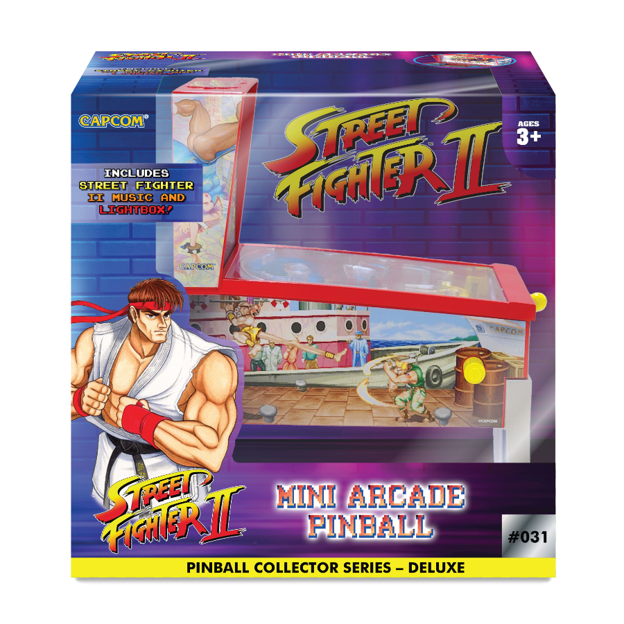 Arcade Games Mini Pinball Street Fighter II