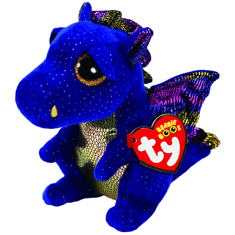 Beanie Boos Regular Plush Saffire Blue Dragon