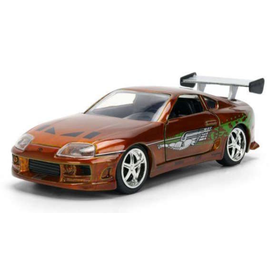Jada Diecast 1:32 Fast & Furious 1995 Toyota Supra 25th Anniversary Colour Brush
