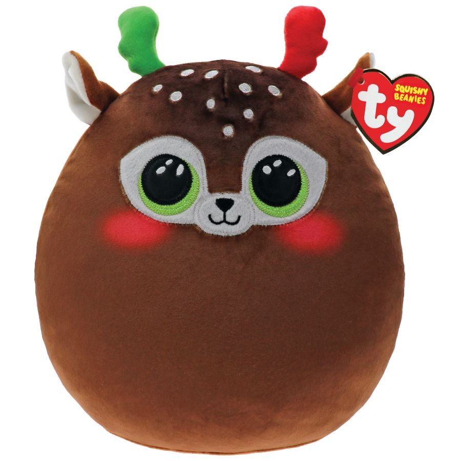 Beanie Boos Squish A Boo 14 Inch Xmas Minx Reindeer Brown