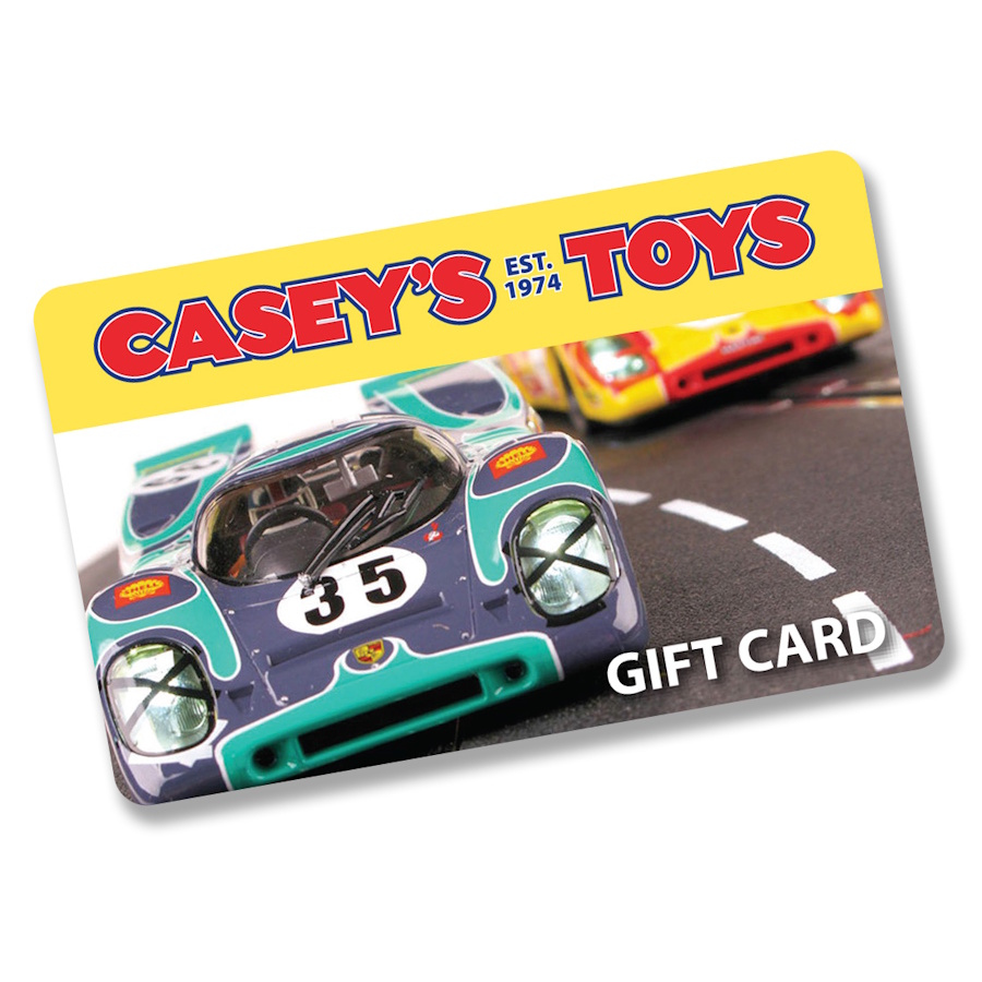 Caseys Toys Gift Card Voucher 50 Hobby Design