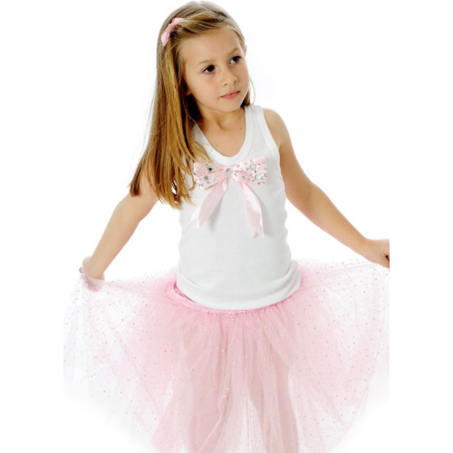 Sparkle Skirt - Light Pink