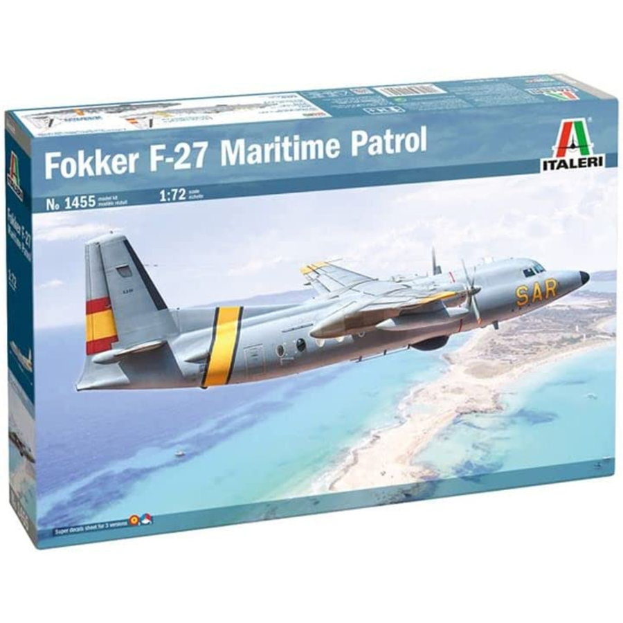 Italeri Model Kit 1:72 Fokker F-27 Maritime Patrol