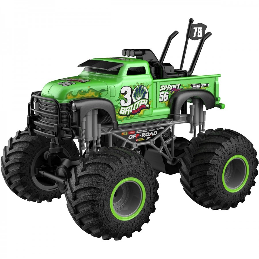 Rusco Racing Radio Control 1:12 Rough N Tough Green