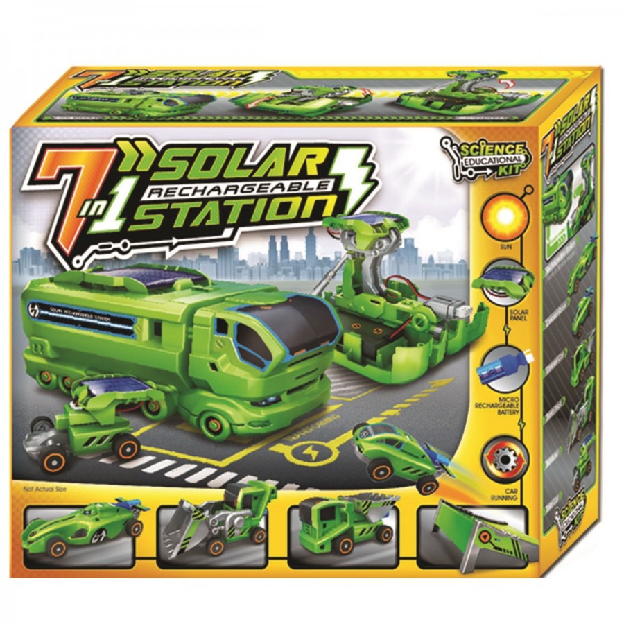 Solar Recharge Station 7 In 1