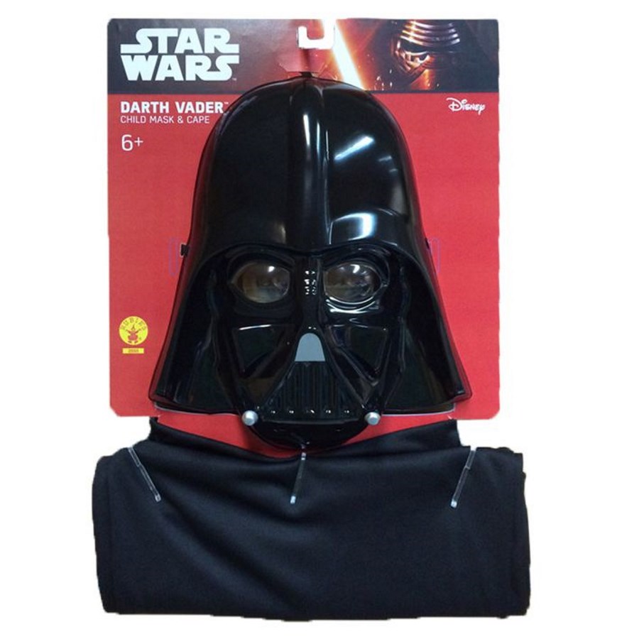 Star Wars Darth Vader Cape & Mask Kids Dress Up Costume Set