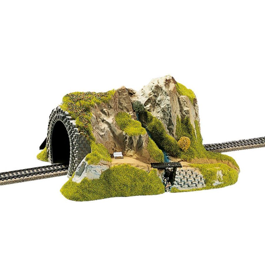 Noch Rail Scenery HO-OO Tunnel Single Track Straight 34 x 27cm