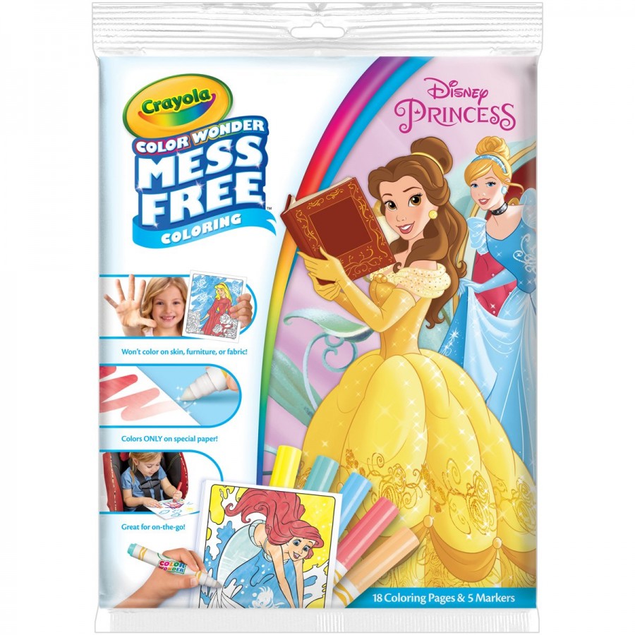 Crayola Colour Wonder Mess Free Disney Princess