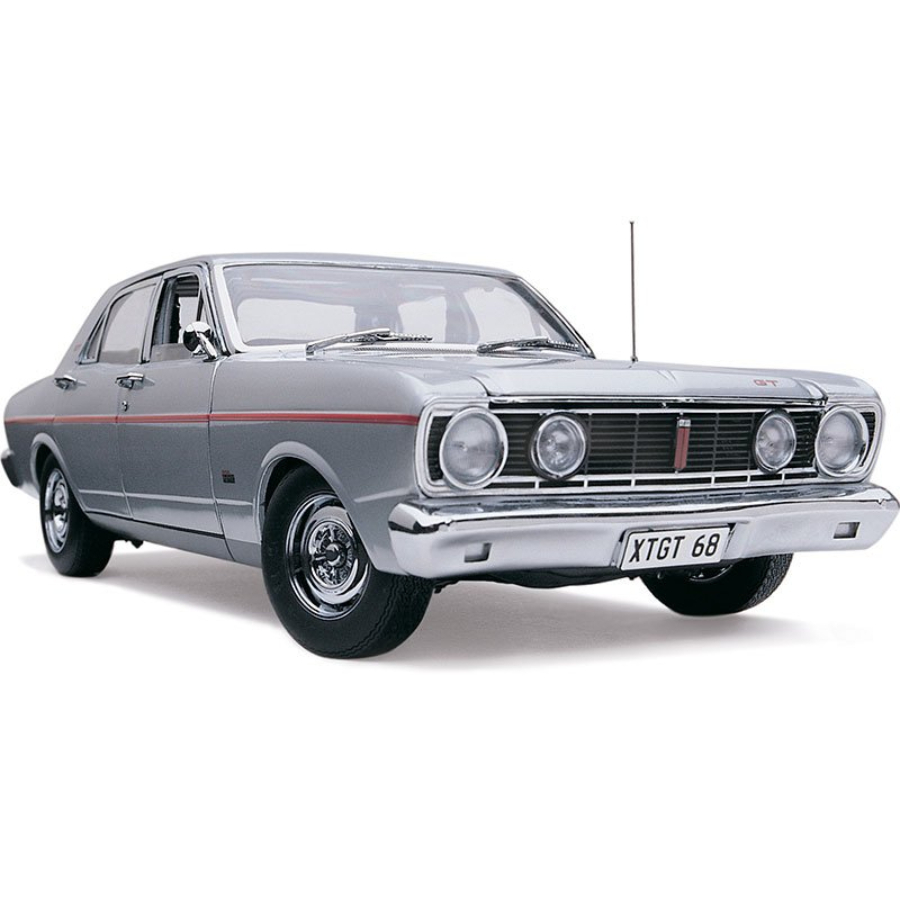 Classic Carlectables Diecast 1:18 Ford XT GT Falcon Frosted Pewter