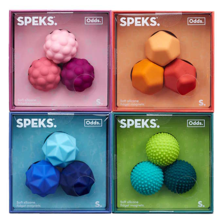 Speks Odds Fidget Magnets Colour Mix Assorted
