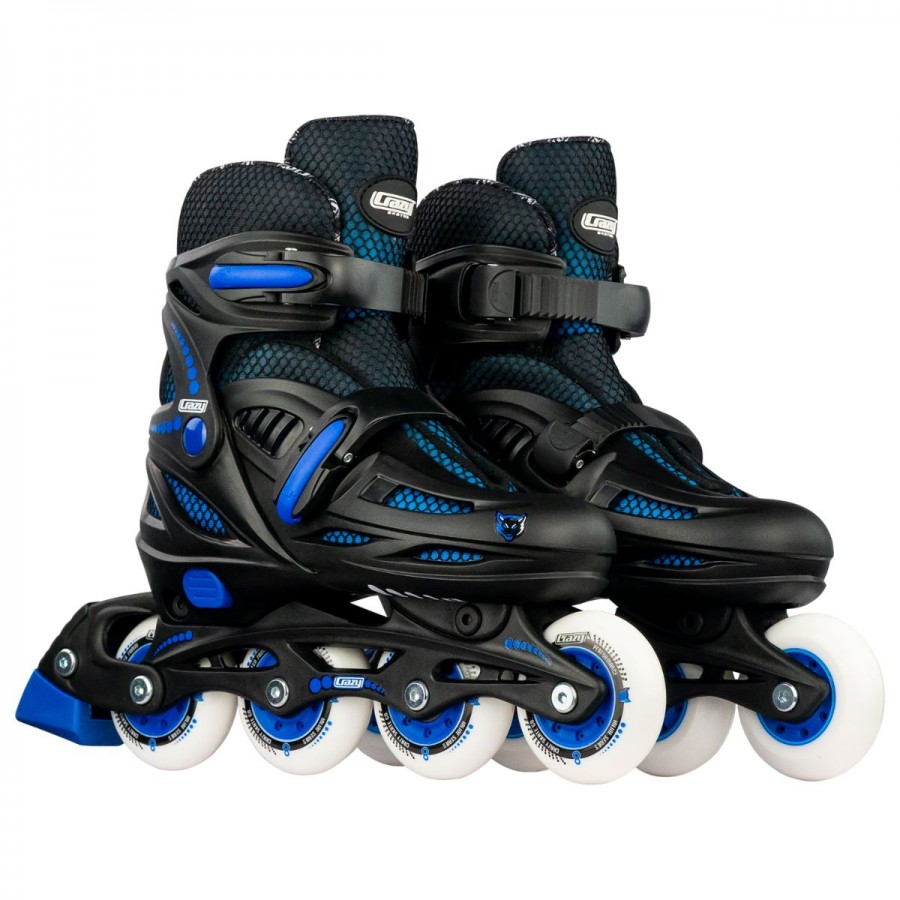 Inline Skates 148 Black Size Adjustable Large Size 5-8