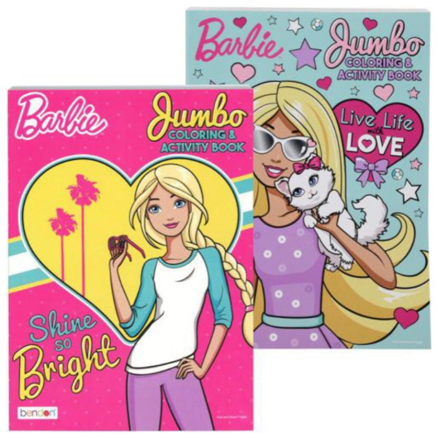 Barbie 80 Page Colouring Book Assorted