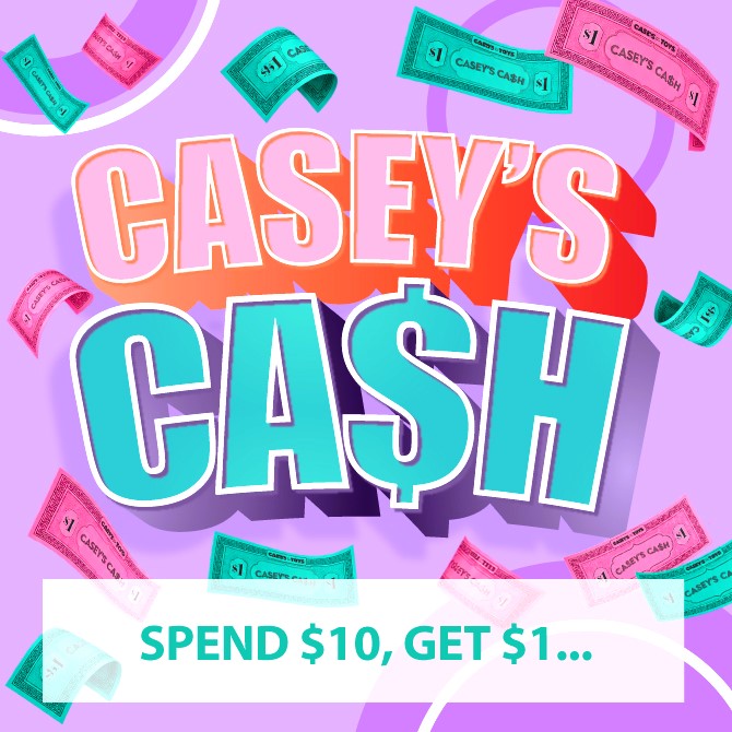 Spend $10 Get $1 Caseys Cash