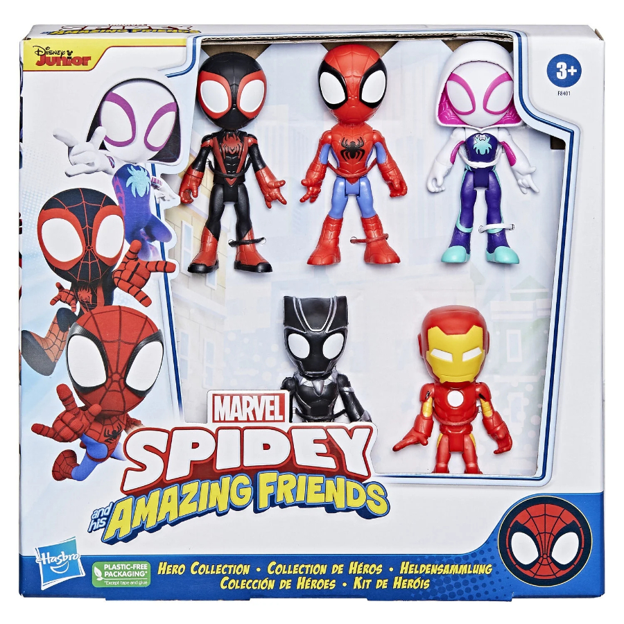 Spidey & His Amazing Friends 5 Figures Hero Collection
