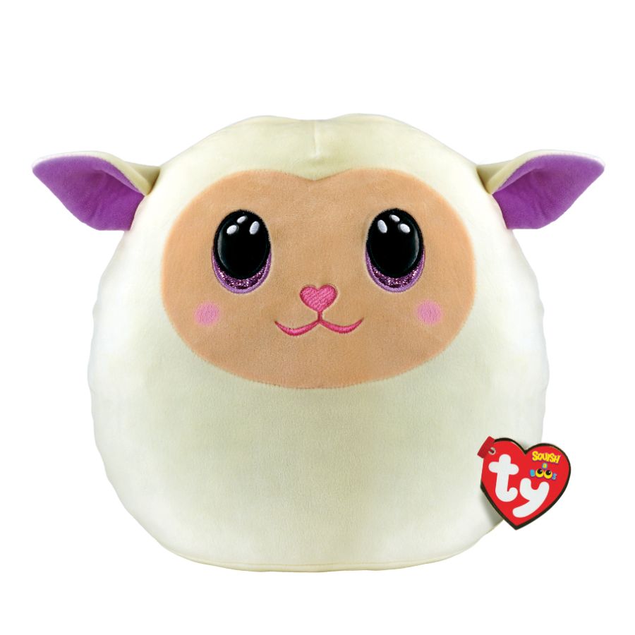 Beanie Boos Squish A Boo 10 Inch Fluffy Lamb