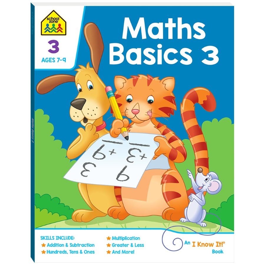 School Zone I Know It Maths Basics 3