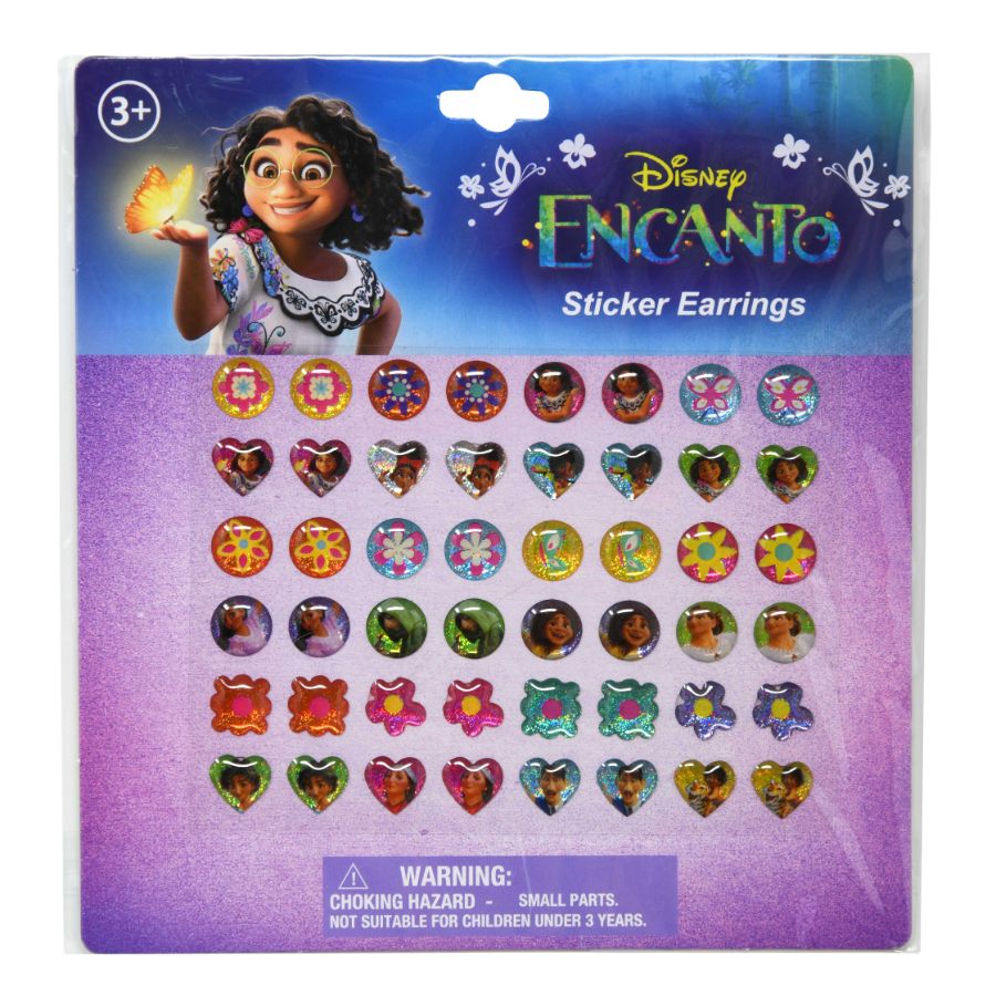 Encanto Stick On Earrings 24 Pair Pack