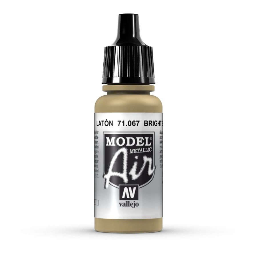 Vallejo Acrylic Paint Model Air Bright Brass 17ml