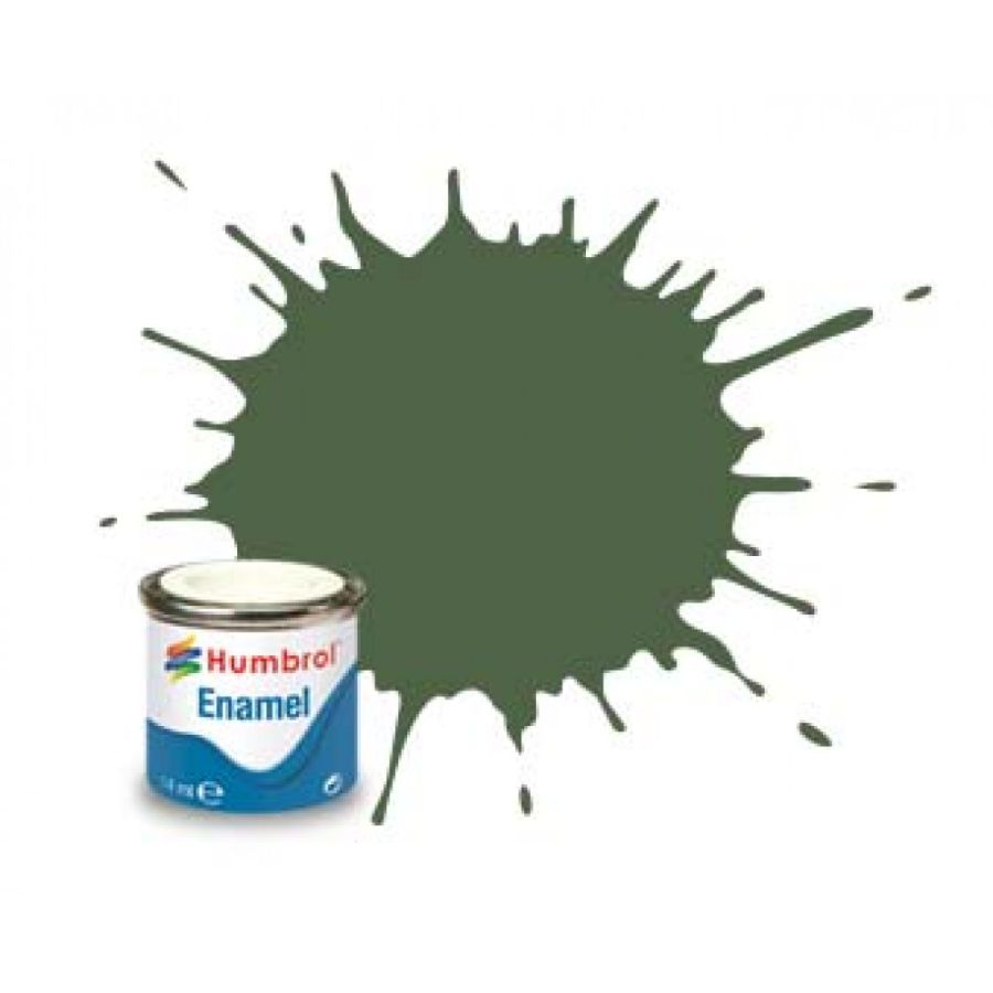 Humbrol Enamel Paint Us Light Green Matt
