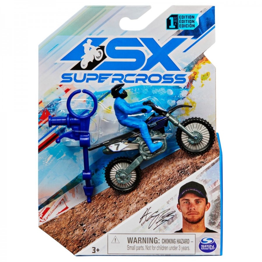 Supercross Diecast Motorcycle 1:24 Scale Assorted