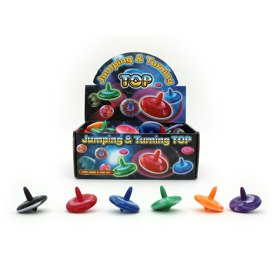 Spinning Top Tie Dyed Assorted