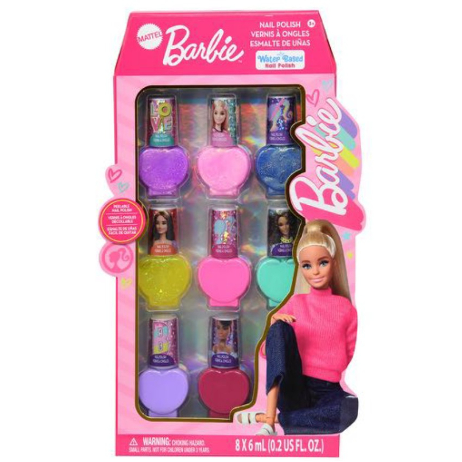Barbie Nail Polish 8 Pack