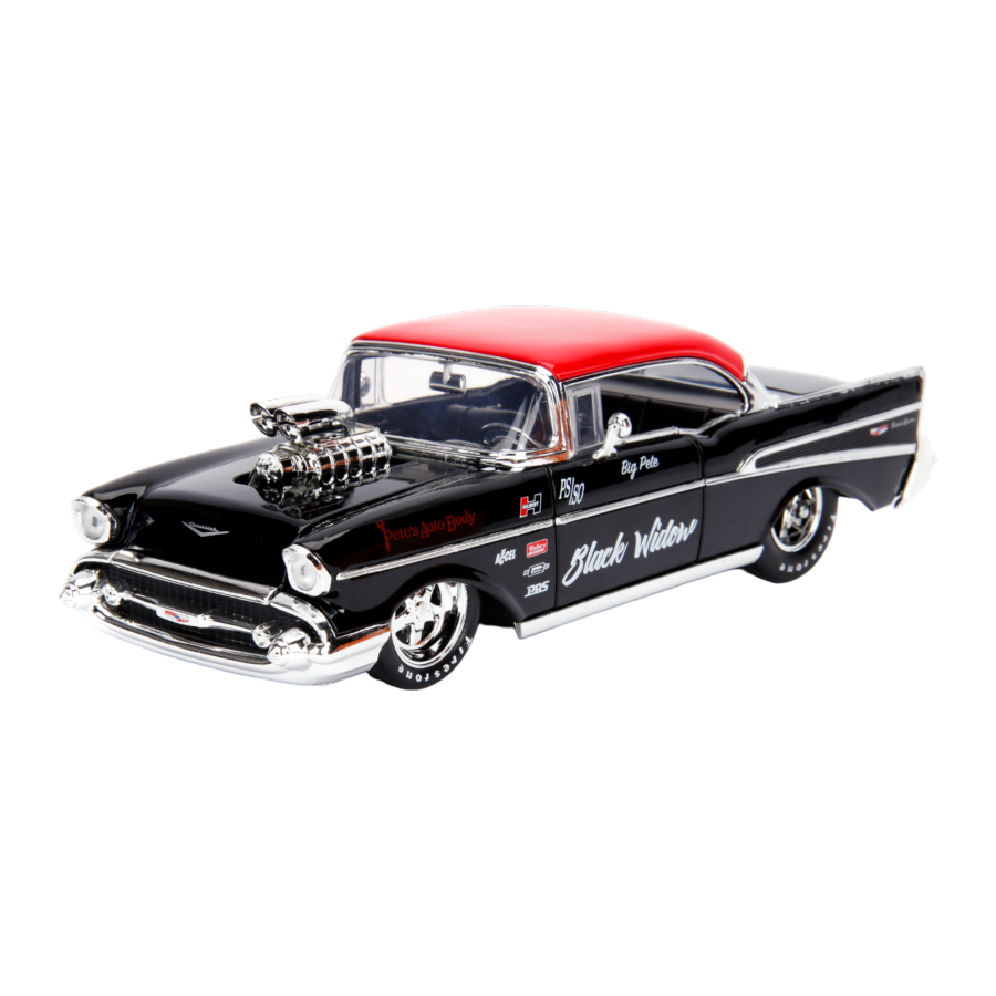 Jada Diecast 1:24 Big Time Muscle 1957 Chevy Bel Air
