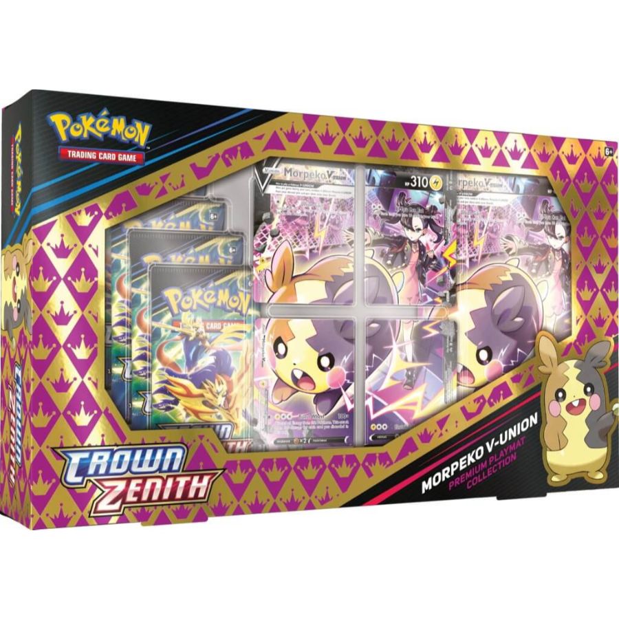 Pokemon TCG Crown Zenith Morpeko V Union Box