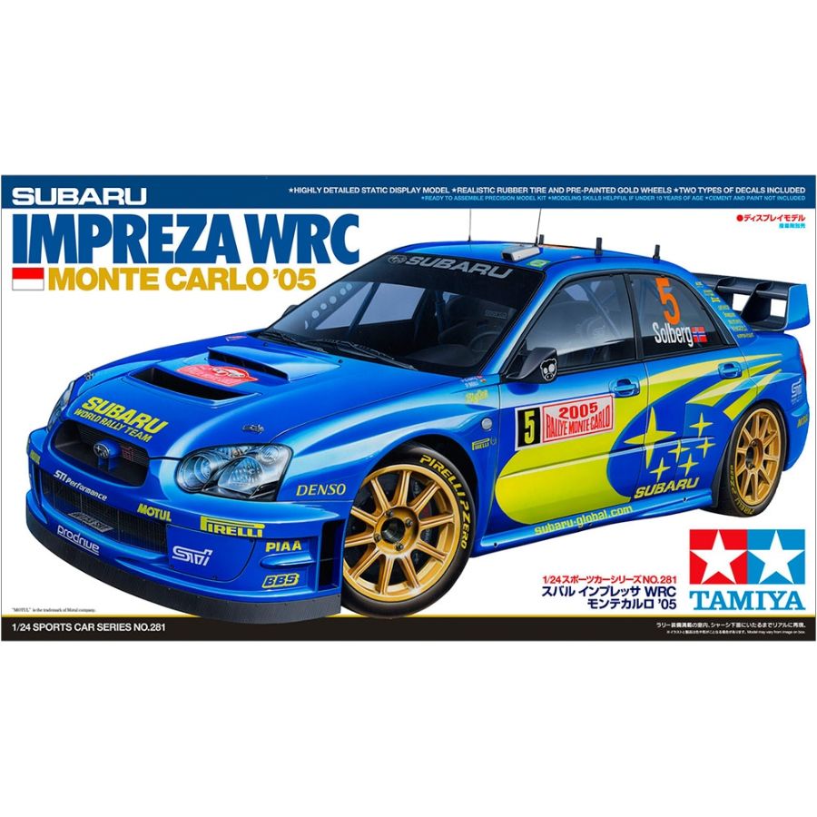 Tamiya Model Kit 1:24 Impreza WRC MC05