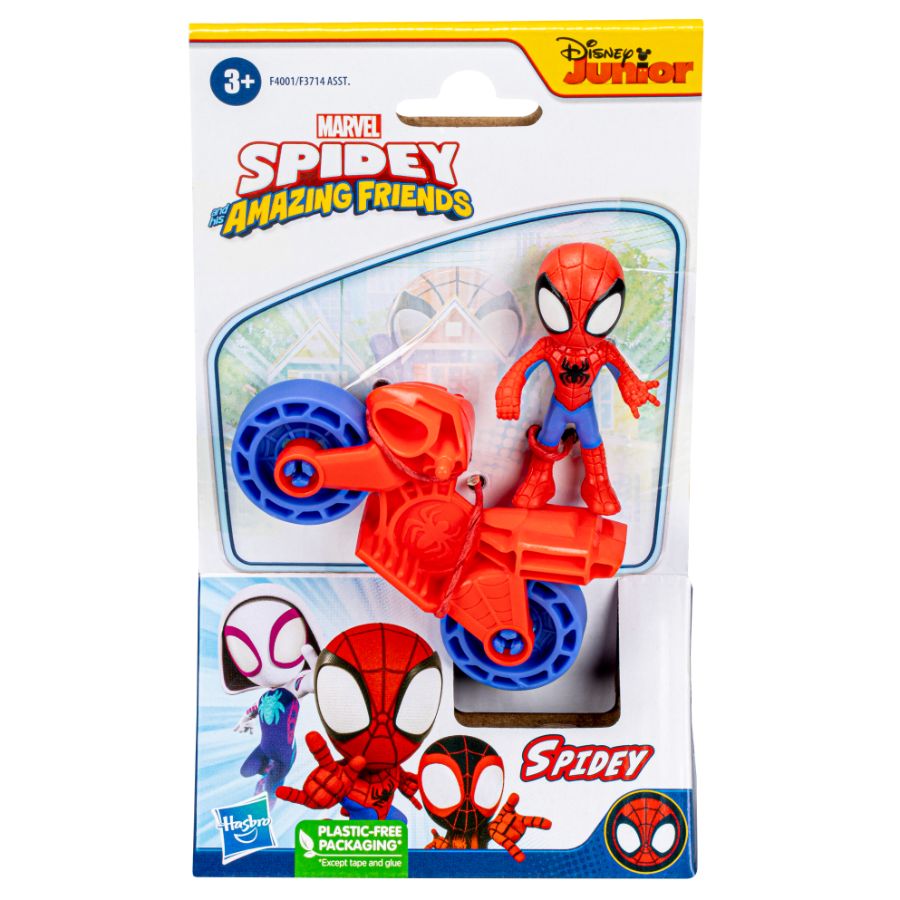 Spidey & His Amazing Friends Bike & Figure Assorted