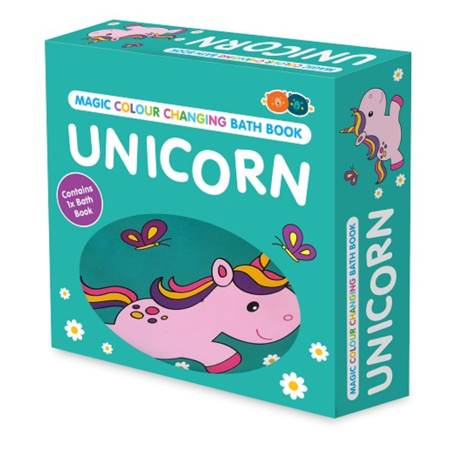 Bath Book Magic Colour Changing  Unicorn
