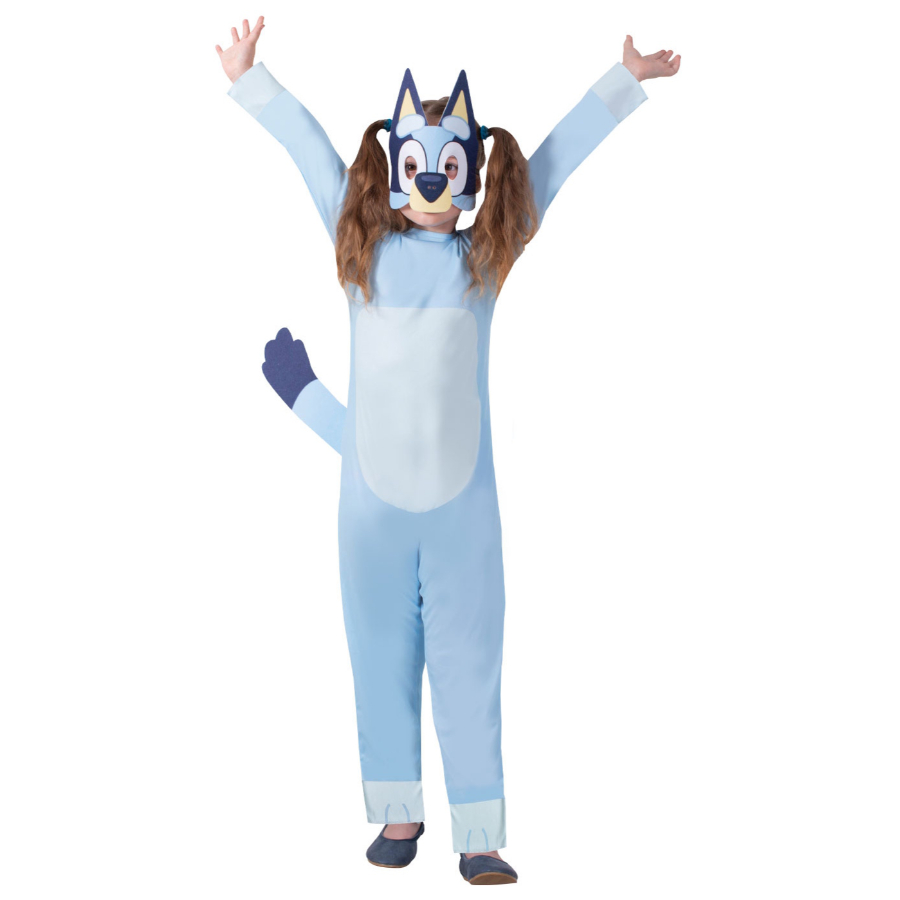 Bluey Kids Dress Up Costume Size 3-5