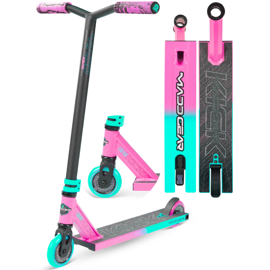 Madd Gear Stunt Scooter Kick Pro X Pink Teal