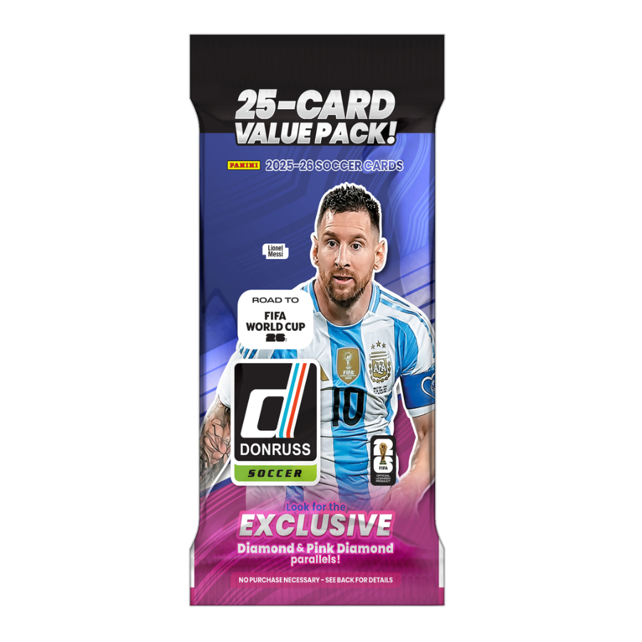 Panini Donruss Road To FIFA World Cup 2025-2026 Trading Cards Fat Pack