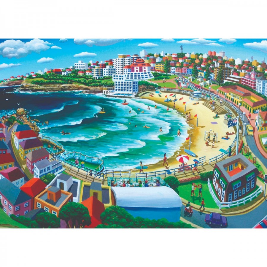 Blue Opal Evans Bondi Beach Puzzle 1000 Piece