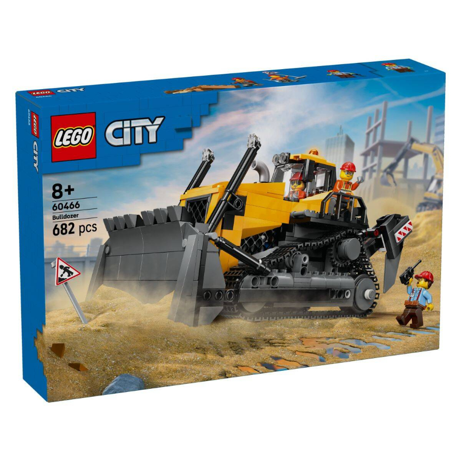 LEGO City Yellow Bulldozer