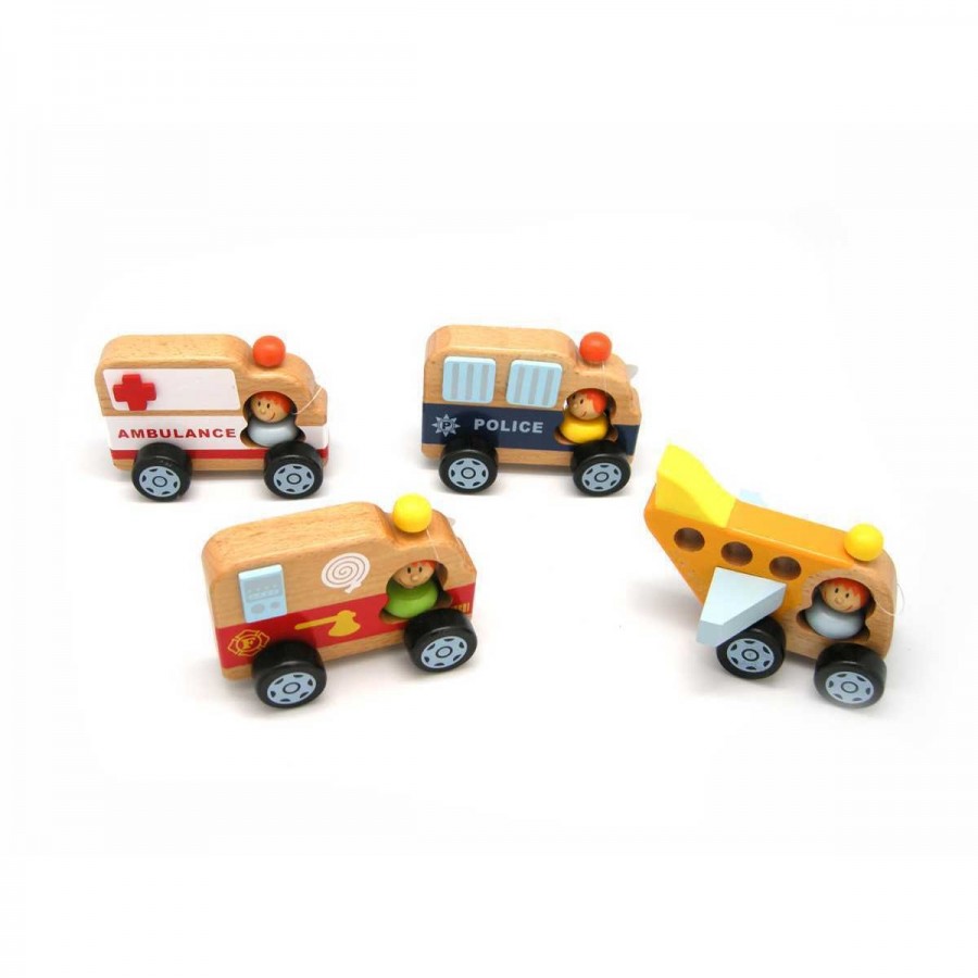 Wooden Emergency Vehicle