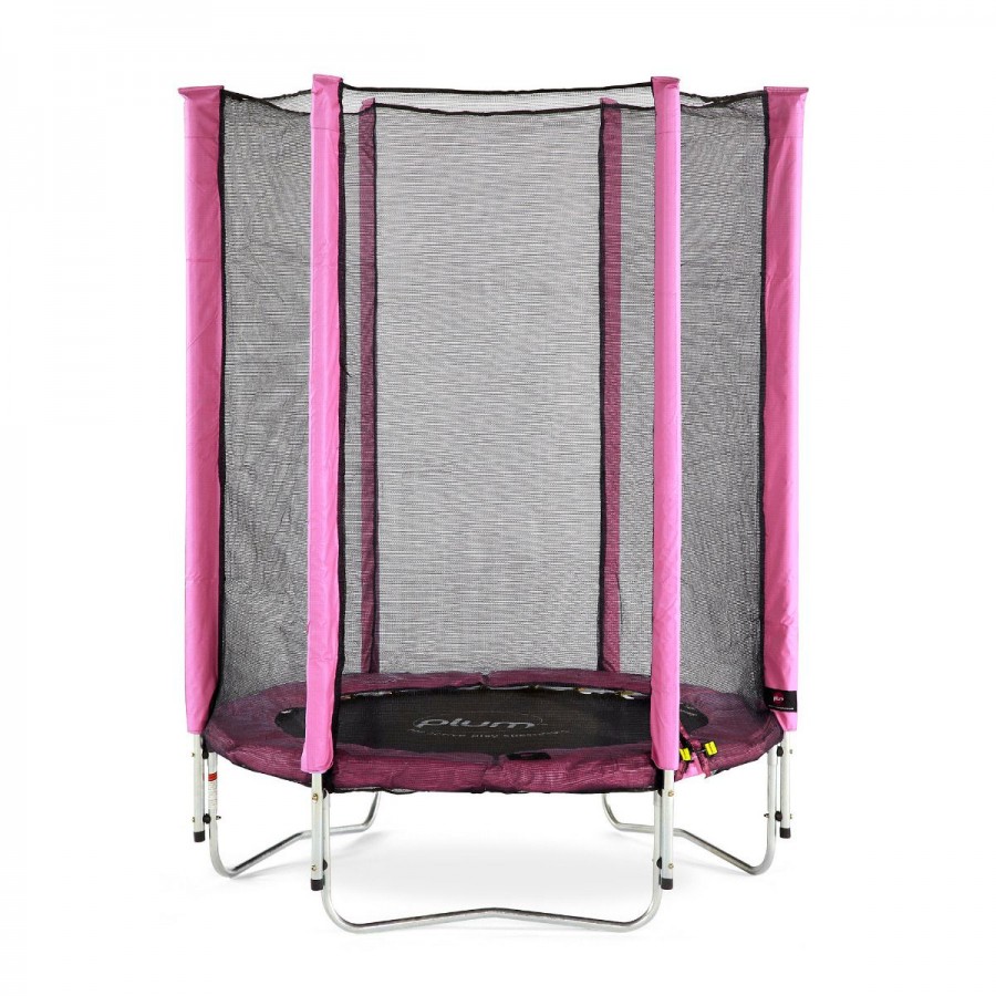 Plum Junior Trampoline 4.5 Foot Pink