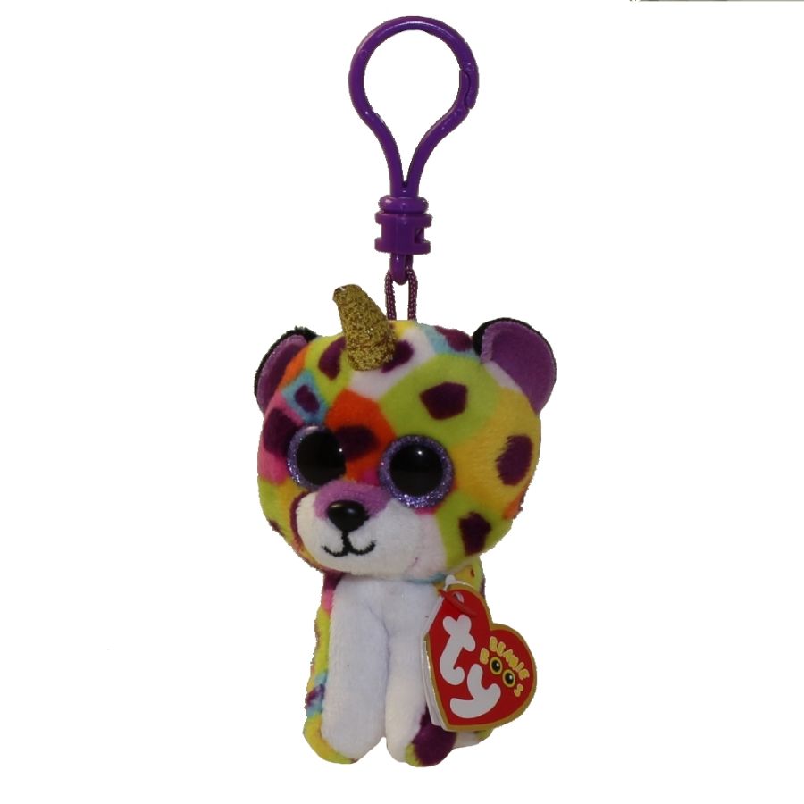 Beanie Boos Clips Giselle Leopard With Horn